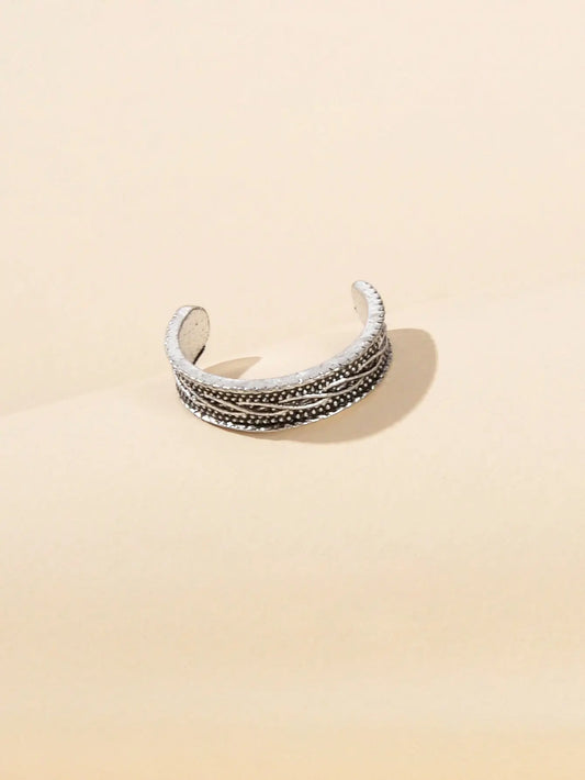 1 pc Boho Tribal Ethnic Geometric Cuff Toe Ring Beach Finger Foot Jewellery Gift Feelontop Jewellery