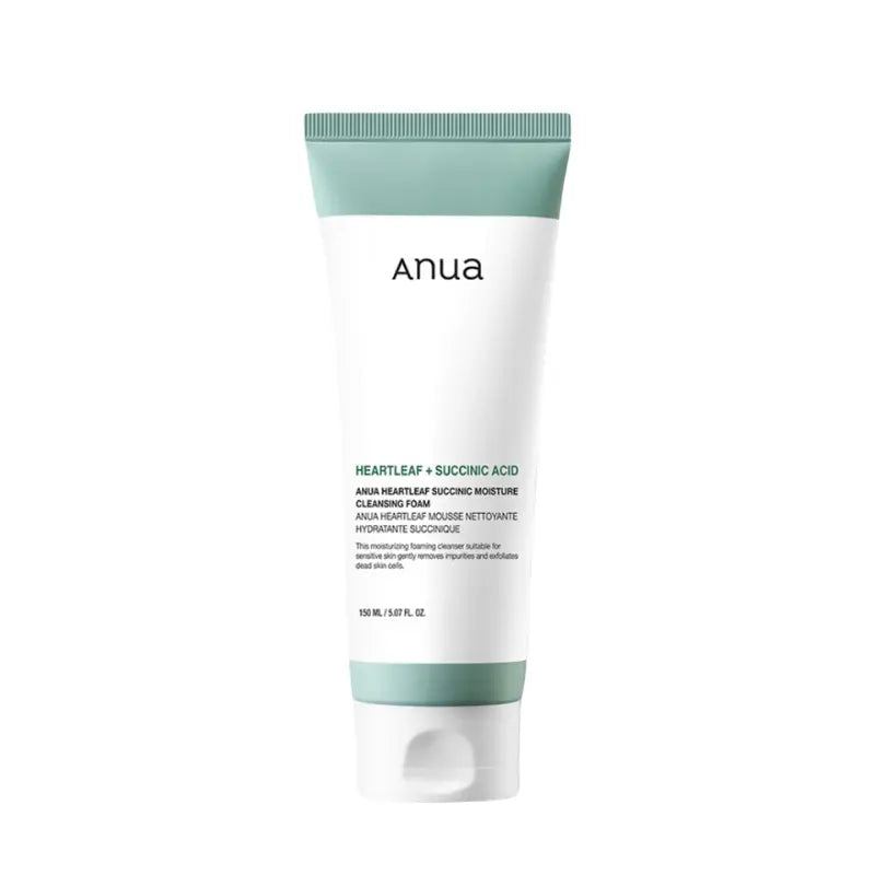 Anua Heartleaf Succinic Moisture Cleansing Foam 150ml-1