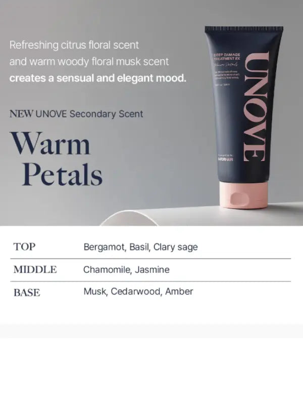 Unove Deep Damage Treatment EX 320ml - Warm Petals-4