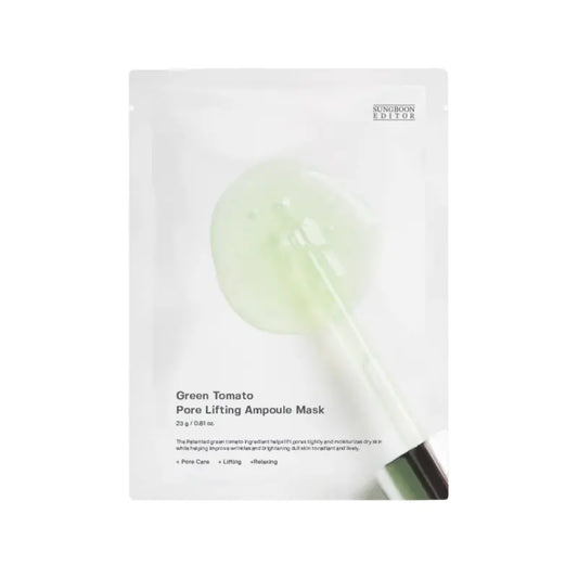 Sungboon Editor Green Tomato Pore Lifting Ampoule Mask 23g-1
