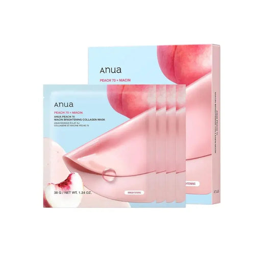 Anua Peach 70 Niacin Brightening Collagen Mask 38g-1