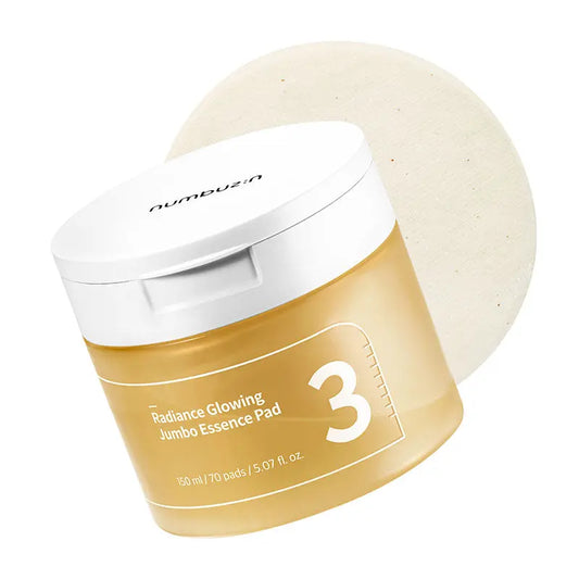 numbuzin No.3 Radiance Glowing Jumbo Essence Pad 150ml / 70pads-1