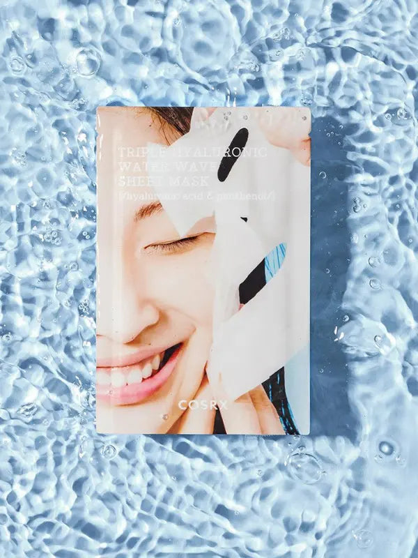 COSRX Hydrium Triple Hyaluronic Water Wave Sheet Mask 20ml-0
