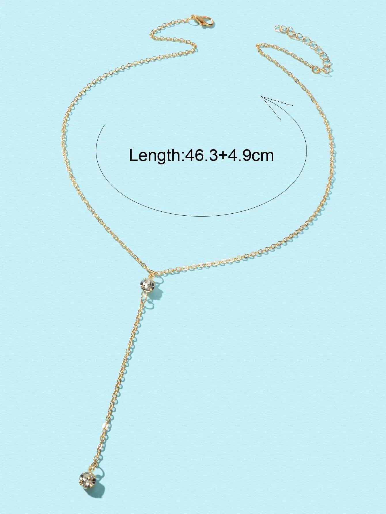 Gold Long Tassel Chain Necklace Elegant Statement Piece Jewelry for Any Occasion Feelontop Jewellery