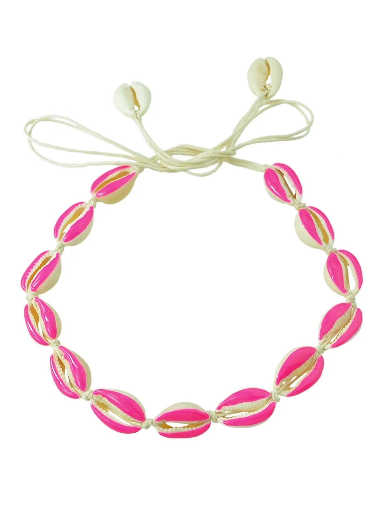 Traditional Ethnic Jewellery Handmade Colorful Shell Choker Boho Chic Necklace Feelontop Jewellery