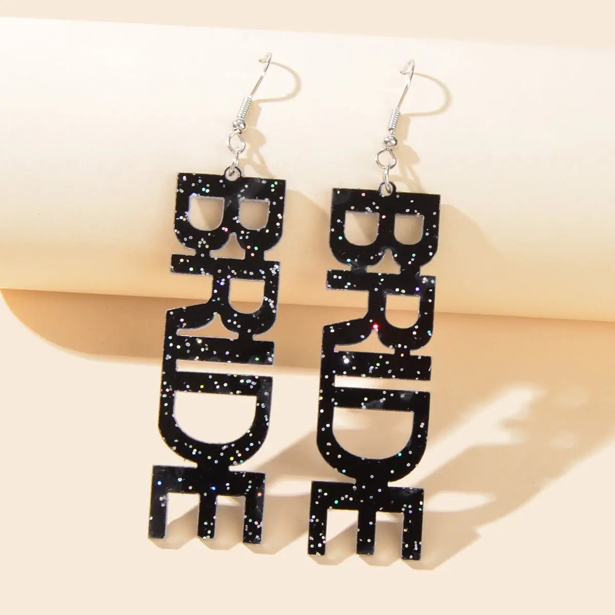 Wedding Bride Dangle Earrings Acrylic Handmade Fun Statement Jewelry Party Gift Feelontop Jewellery