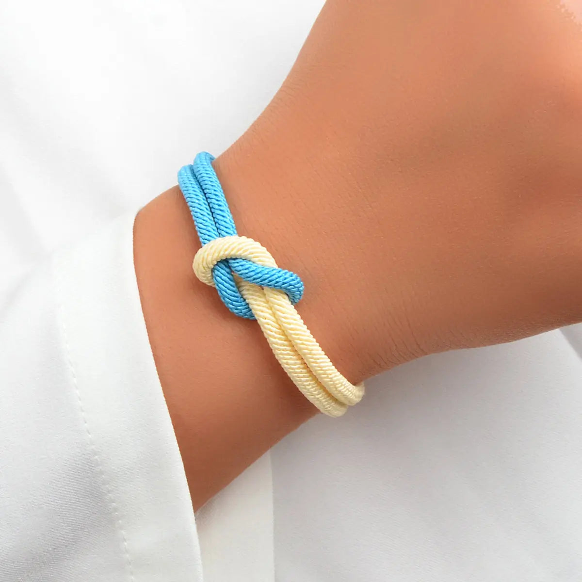 Colorful Handmade Braided Rope Wrap Lightweight Friendship Surfer Women Bracelet Feelontop Jewellery