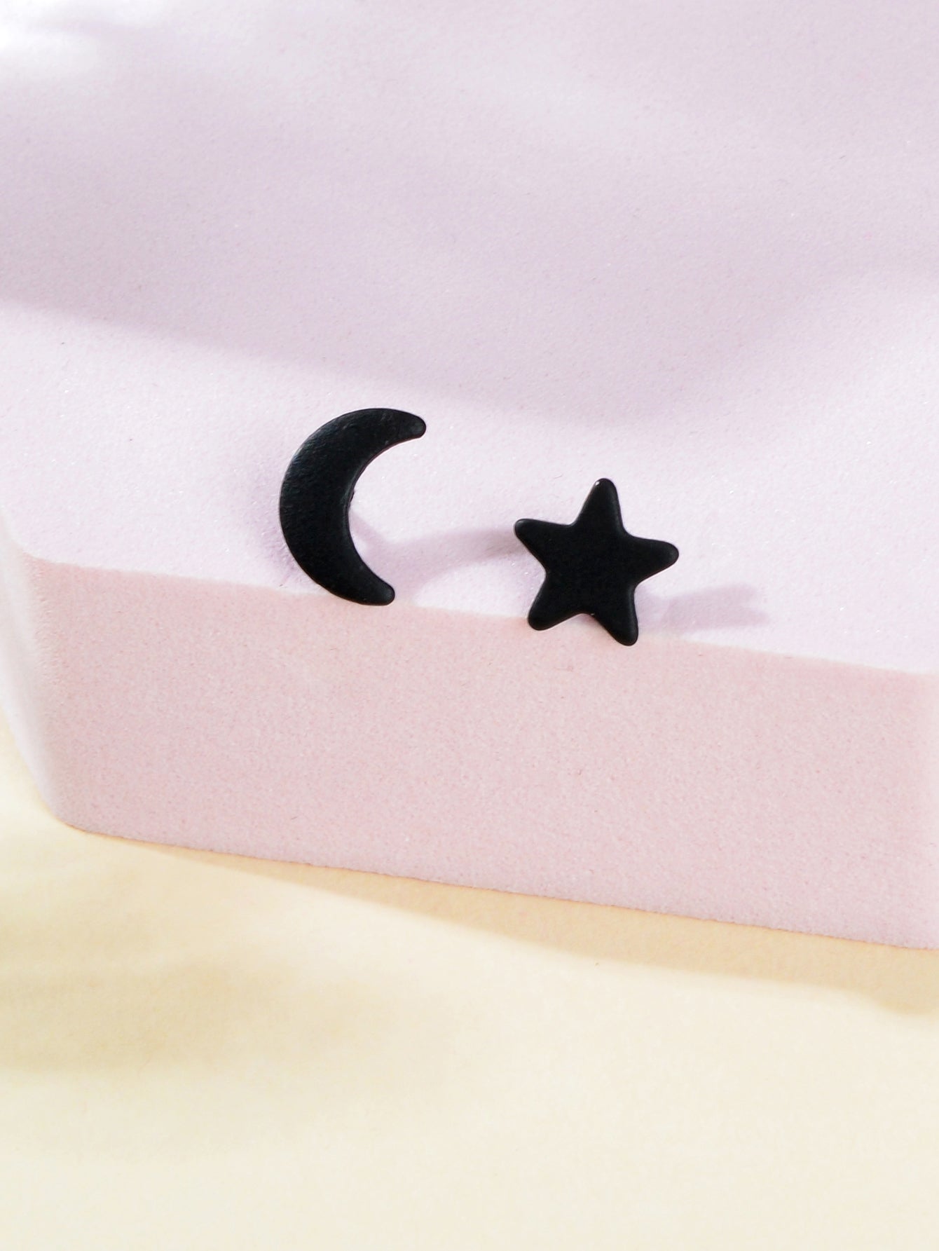 Starry Night Delight Moon and Stars Stud Earrings - Sparkle Under the Moonlight Feelontop Jewellery