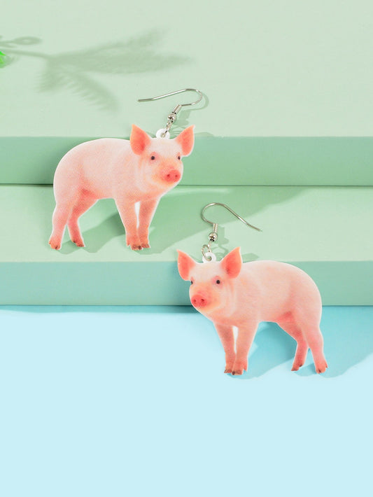 Adorable Animal Pendant Earrings Variety of Cute Critter Charms Ear Jewellery Feelontop Jewellery