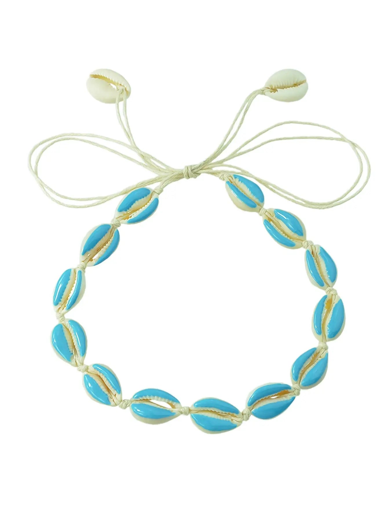 Traditional Ethnic Jewellery Handmade Colorful Shell Choker Boho Chic Necklace Feelontop Jewellery