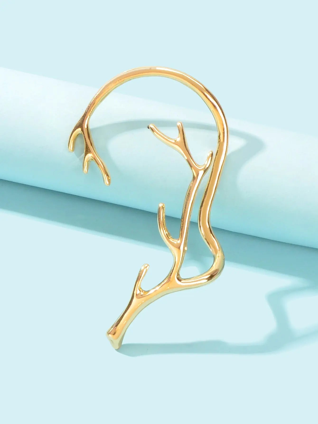 Personality No Piercing Cartilage Ear Cuff Ear Clip Wrap Gold Earring Girls Gift Feelontop Jewellery