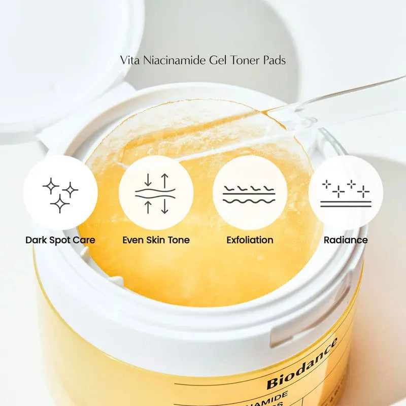 Biodance Vita Niacinamide Gel Toner Pad 140g / 60pads-2