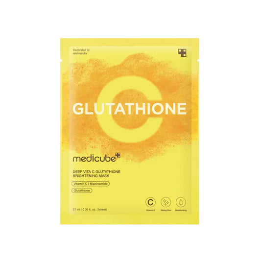 medicube Deep Vita C Glutathione Brightening Mask 27ml-1