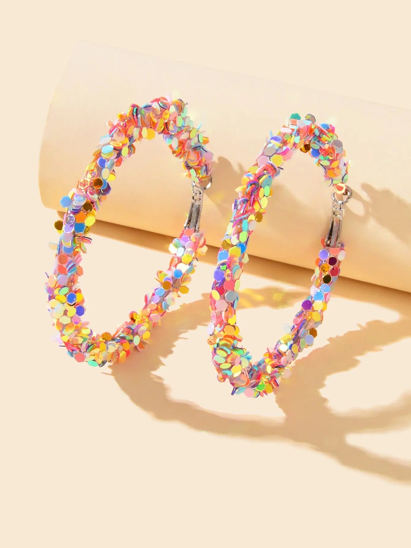 Gorgeous Fun Bohemian Statement Large Colourful Earrings Dangle Xmas Jewellery Feelontop Jewellery