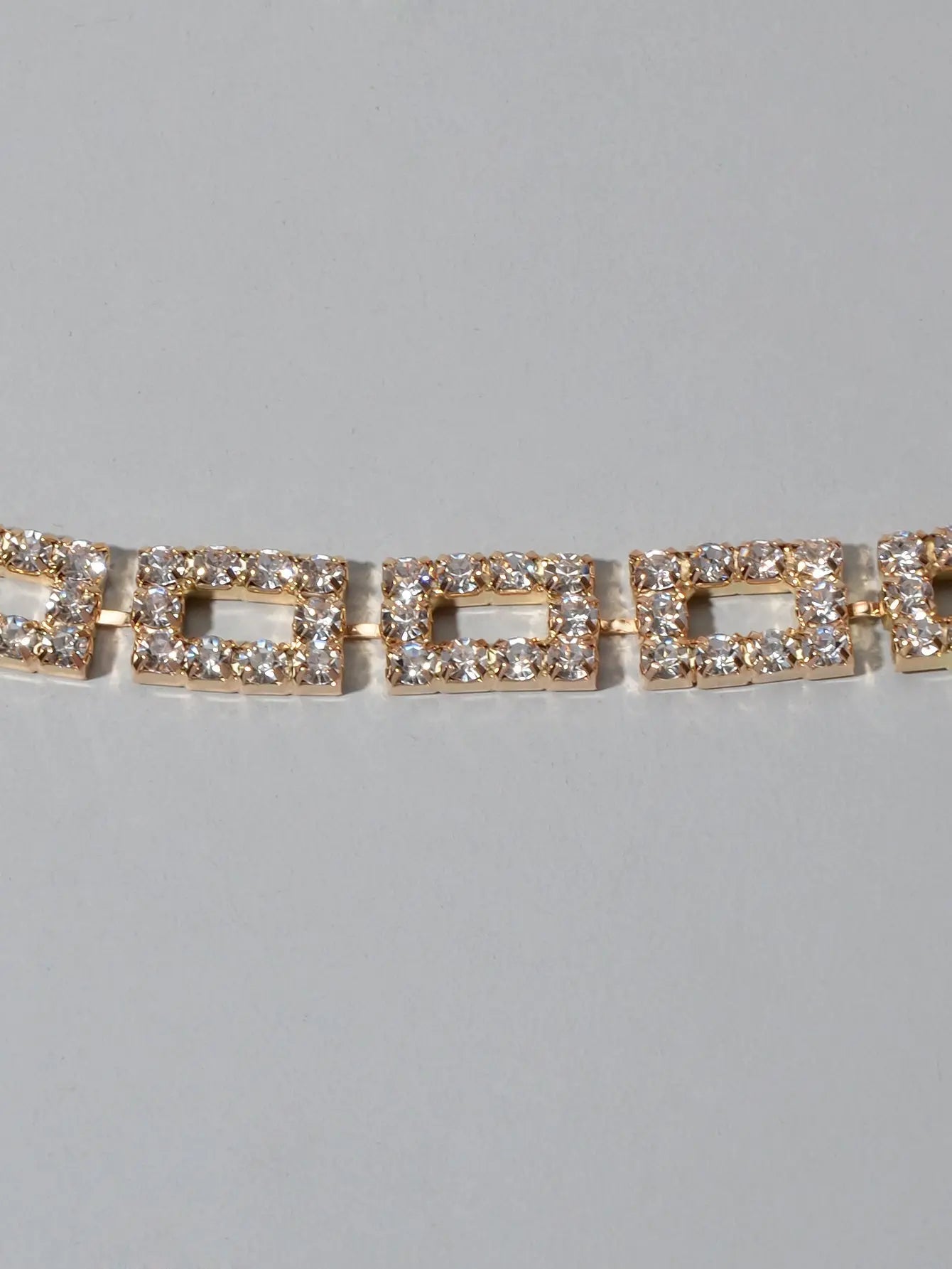 Textured Full Simulated Cubic Zirconia Silver Chain Collection Tennis Bracelets Feelontop Jewellery