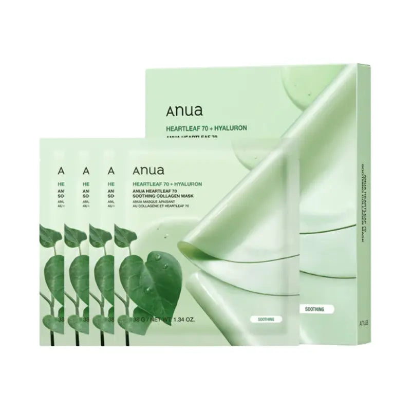Anua Heartleaf 70 Soothing Collagen Mask 38g-1