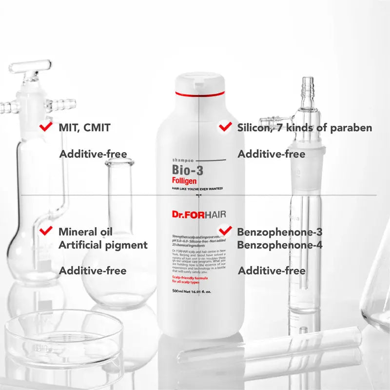 Dr.FORHAIR Folligen Bio 3 Shampoo 500ml-2