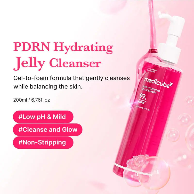 medicube PDRN Hydrating Gel Cleanser 200ml-3