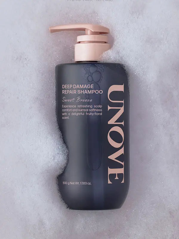 Unove Deep Damage Repair Shampoo 500ml - Sweet Breeze-0