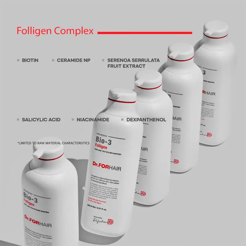 Dr.FORHAIR Folligen Bio 3 Shampoo 500ml-3