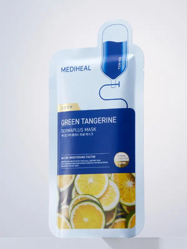 Mediheal Dermaplus Green Tangerine Mask 22ml-0