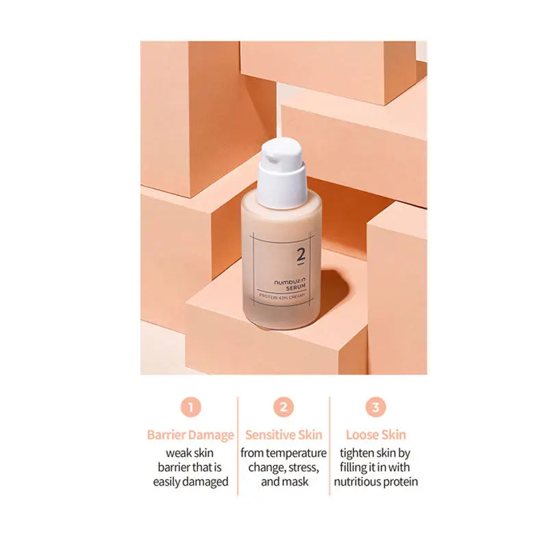 Numbuzin No.2 Protein 43% Creamy Serum  50ml-3
