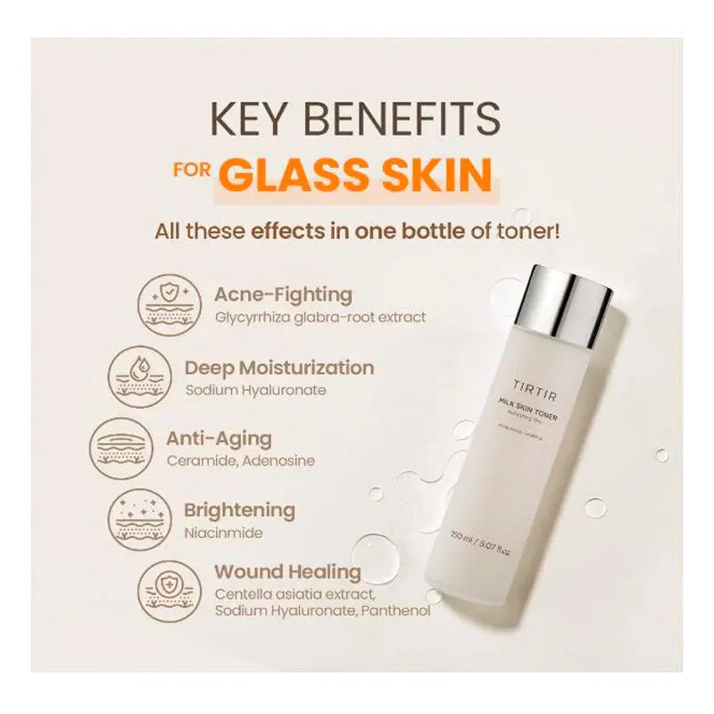TIRTIR Milk Skin Toner 150ml Tirtir